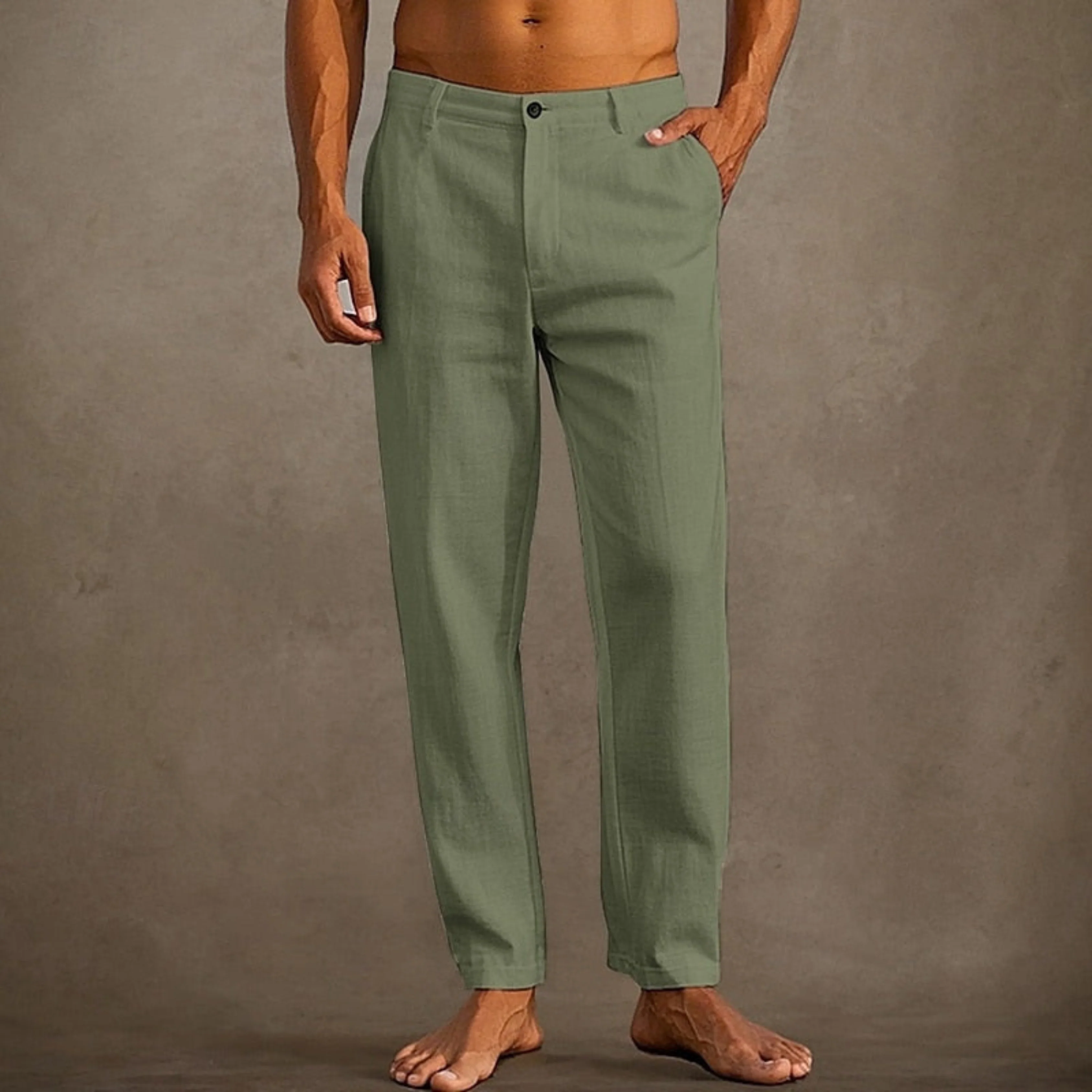 Hommes Pantalon d'Été Décontracté | Style Classique - Image 8