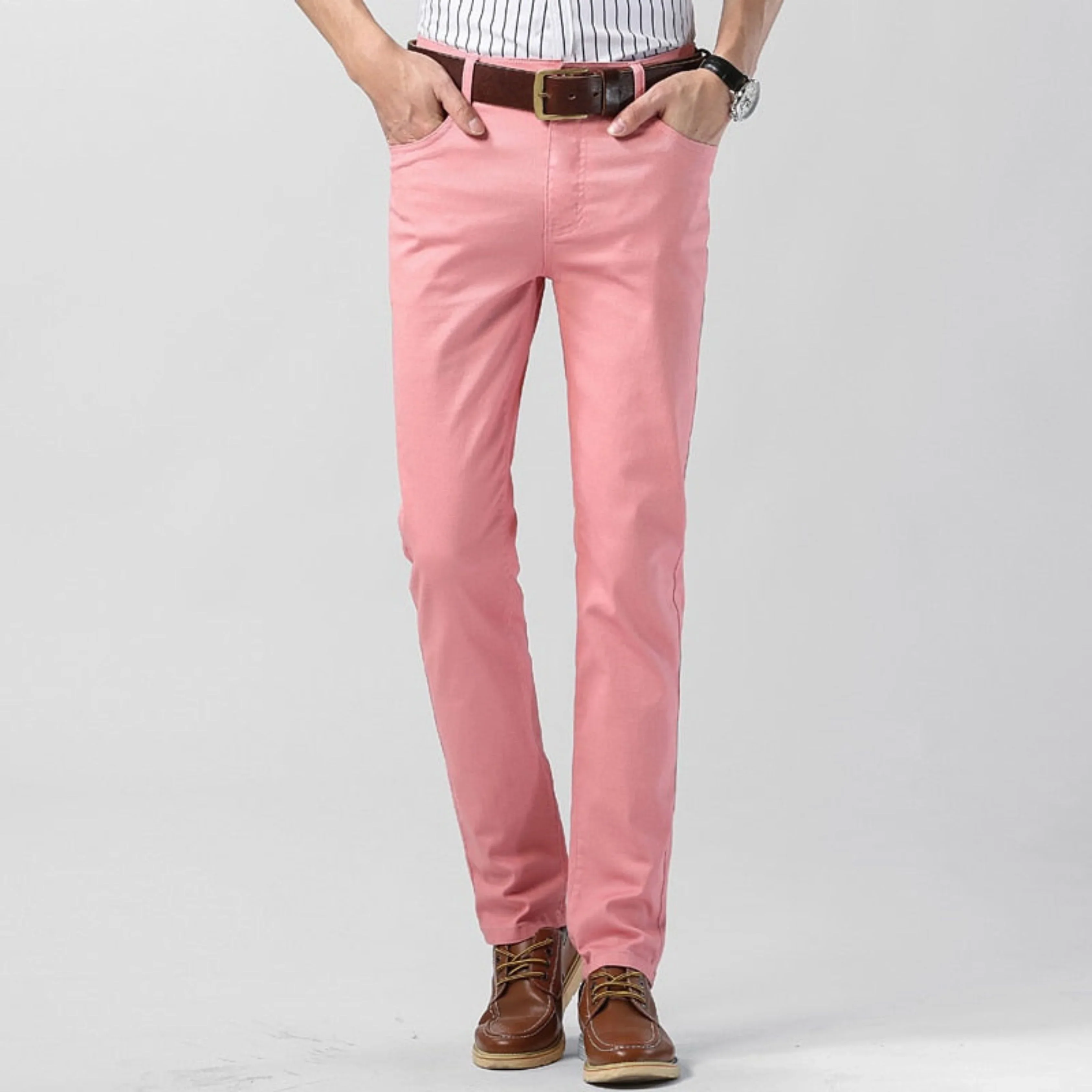 Hommes Pantalon Décontracté | Extensible Coupe Droite - Image 5