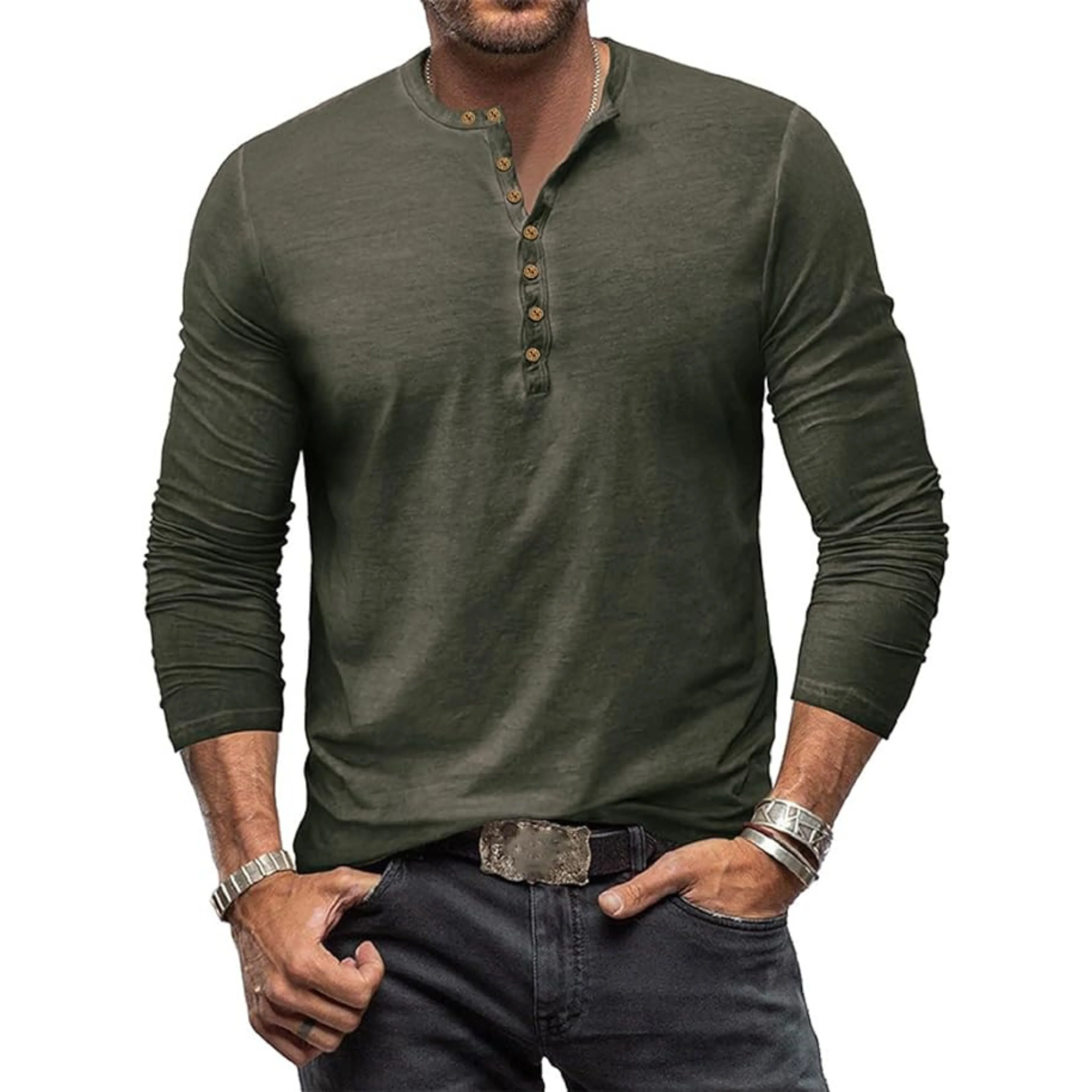 Hommes Shirt | Coupe Ample Coton - Image 7