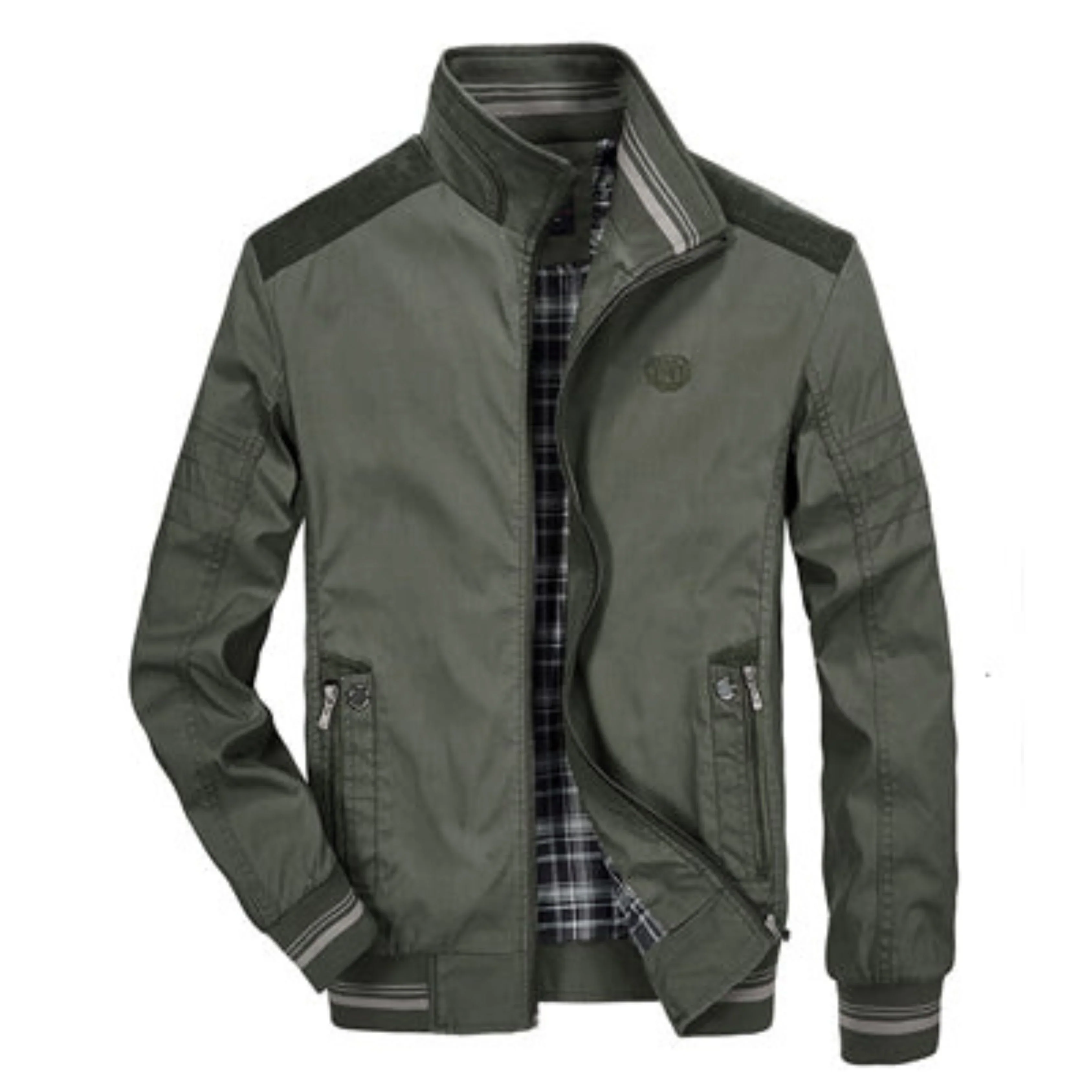 Hommes Veste Bombardier | Style Décontracté - Image 3