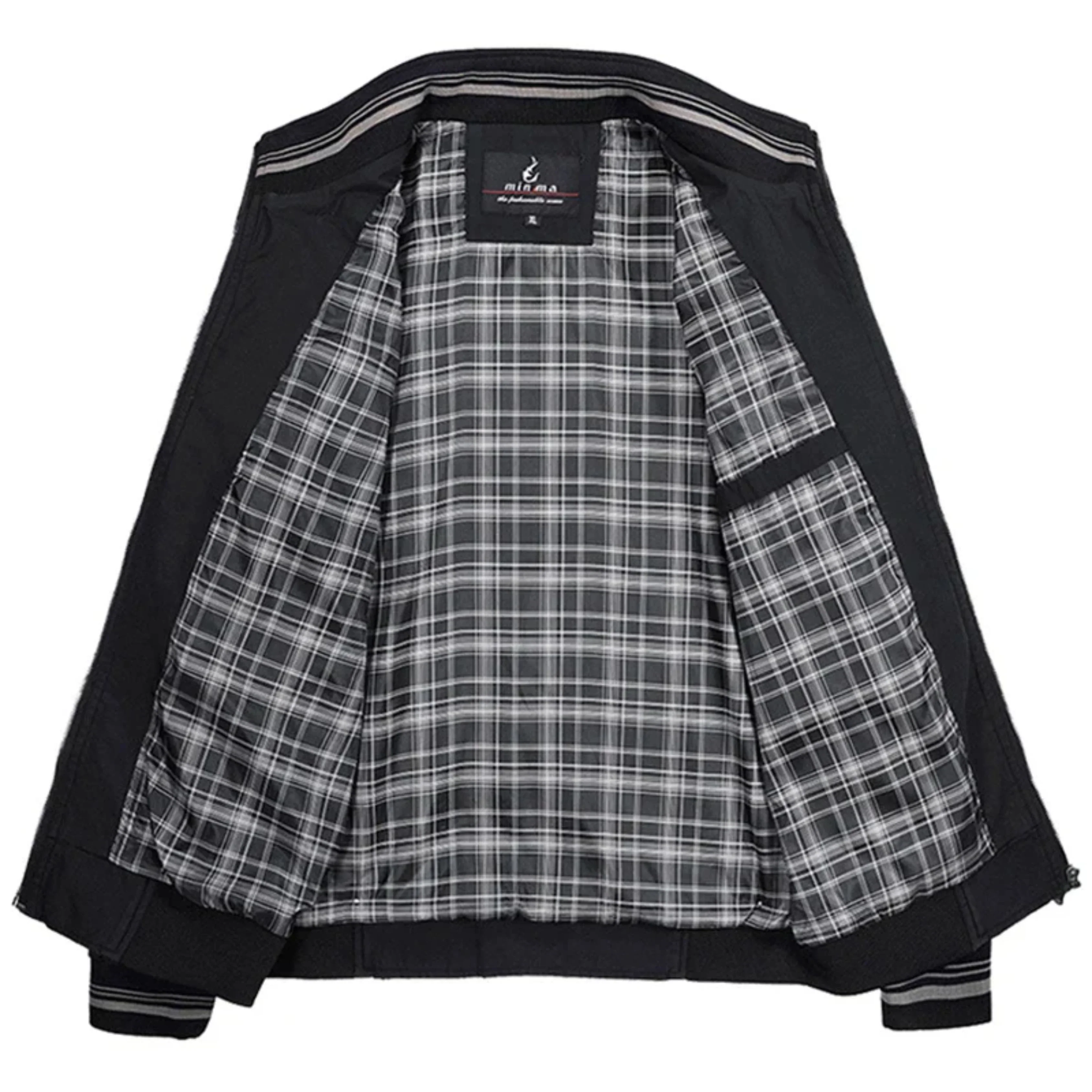 Hommes Veste Bombardier | Style Décontracté - Image 4