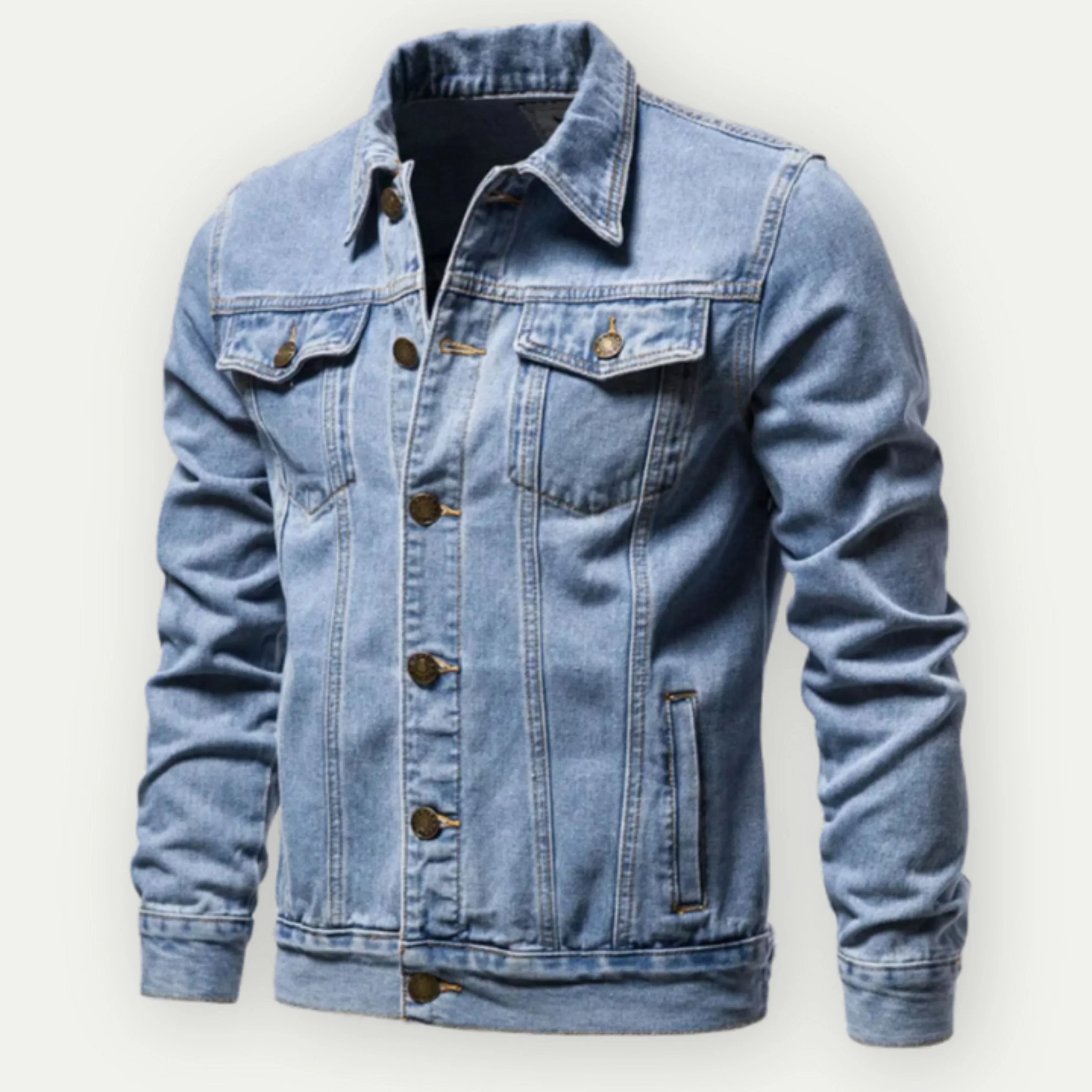 Hommes Veste Trucker | Style Moderne - Image 3