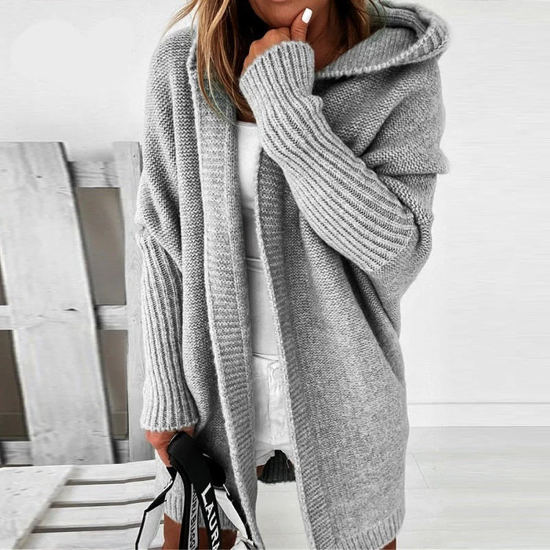 Inaya | Cardigan long pour femme | Hiver