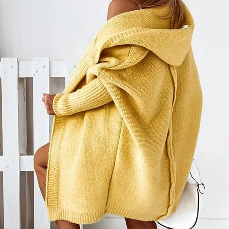 Inaya | Cardigan long pour femme | Hiver - Image 10