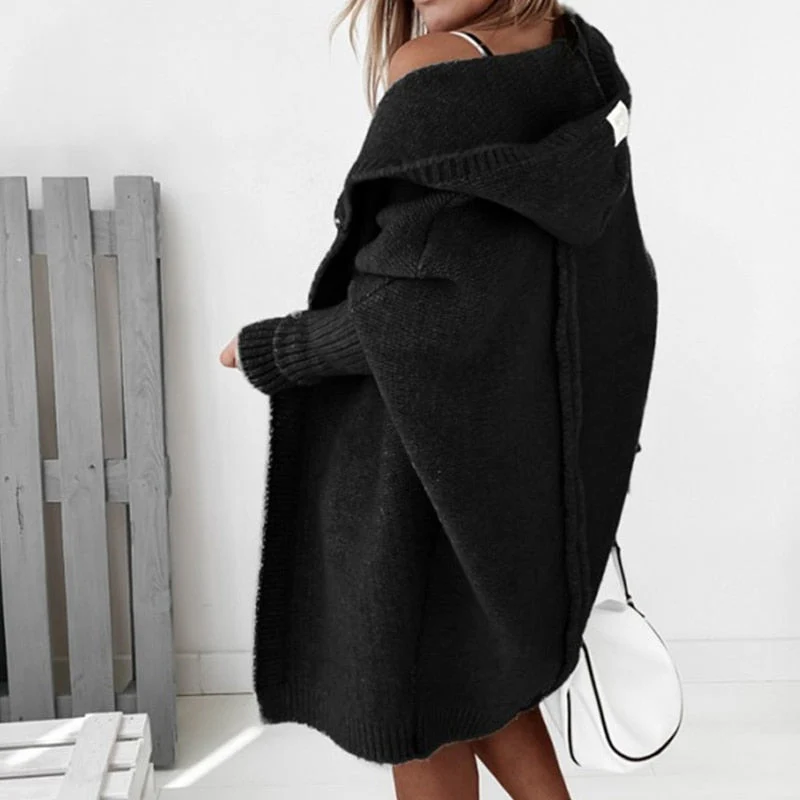 Inaya | Cardigan long pour femme | Hiver - Image 4