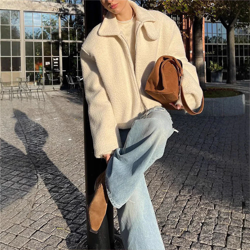 Jacqueline | Veste minimaliste pour femme | Hiver - Image 4