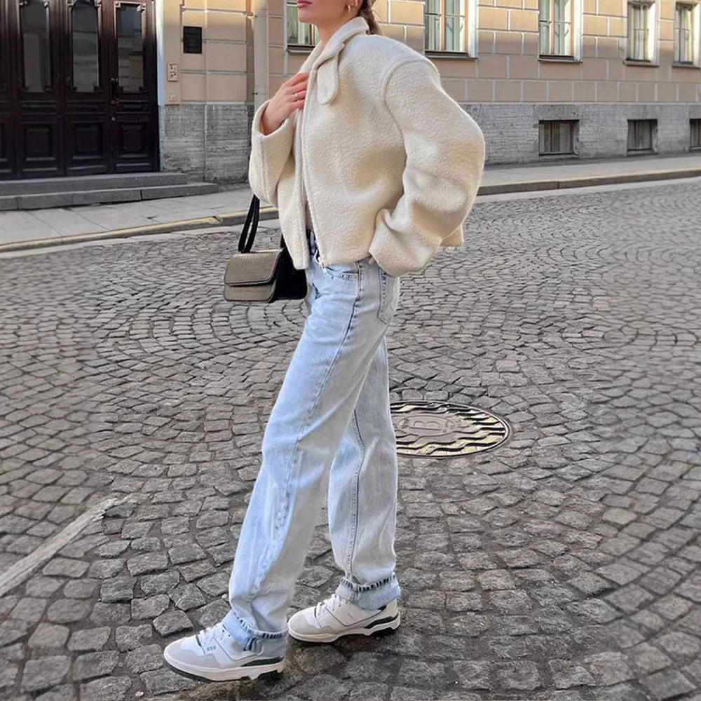 Jacqueline | Veste minimaliste pour femme | Hiver - Image 5