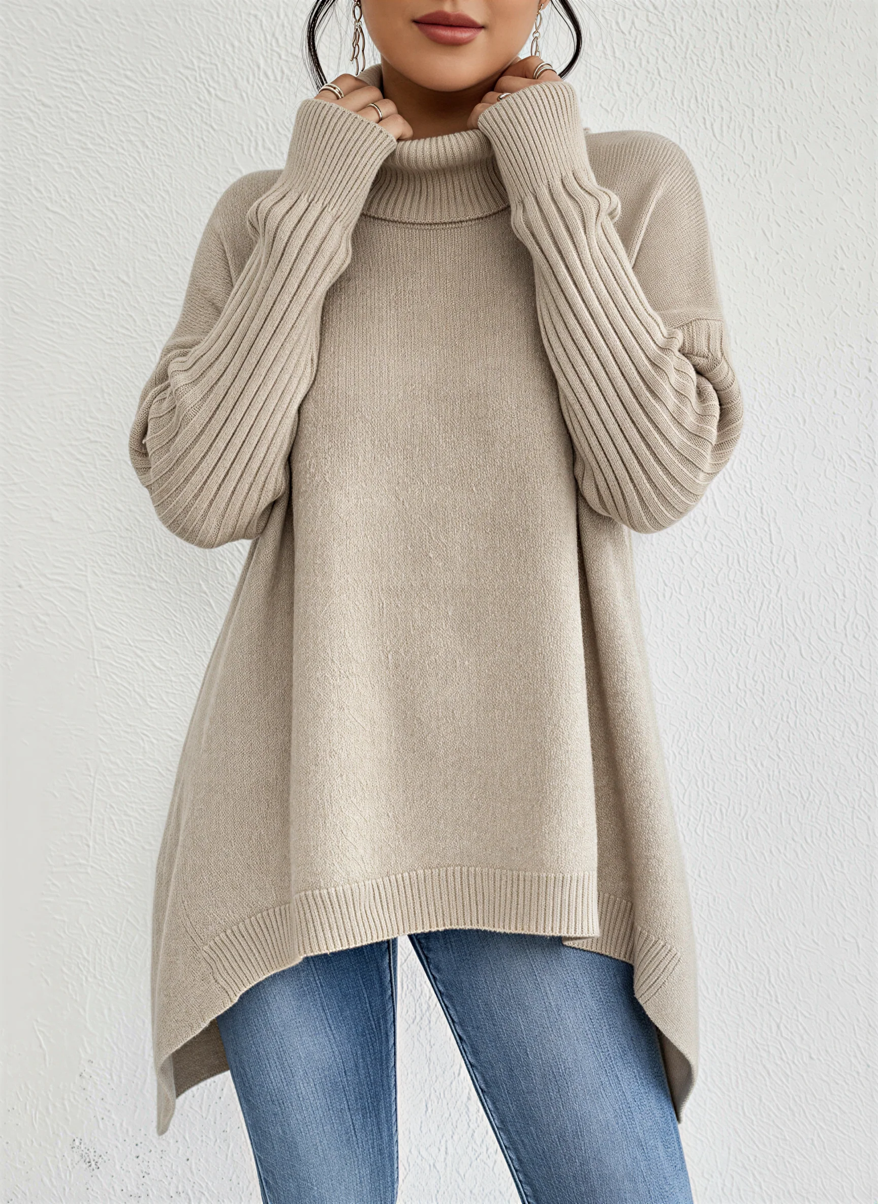 Jessica | Pull à col roulé pour femme | Tendance