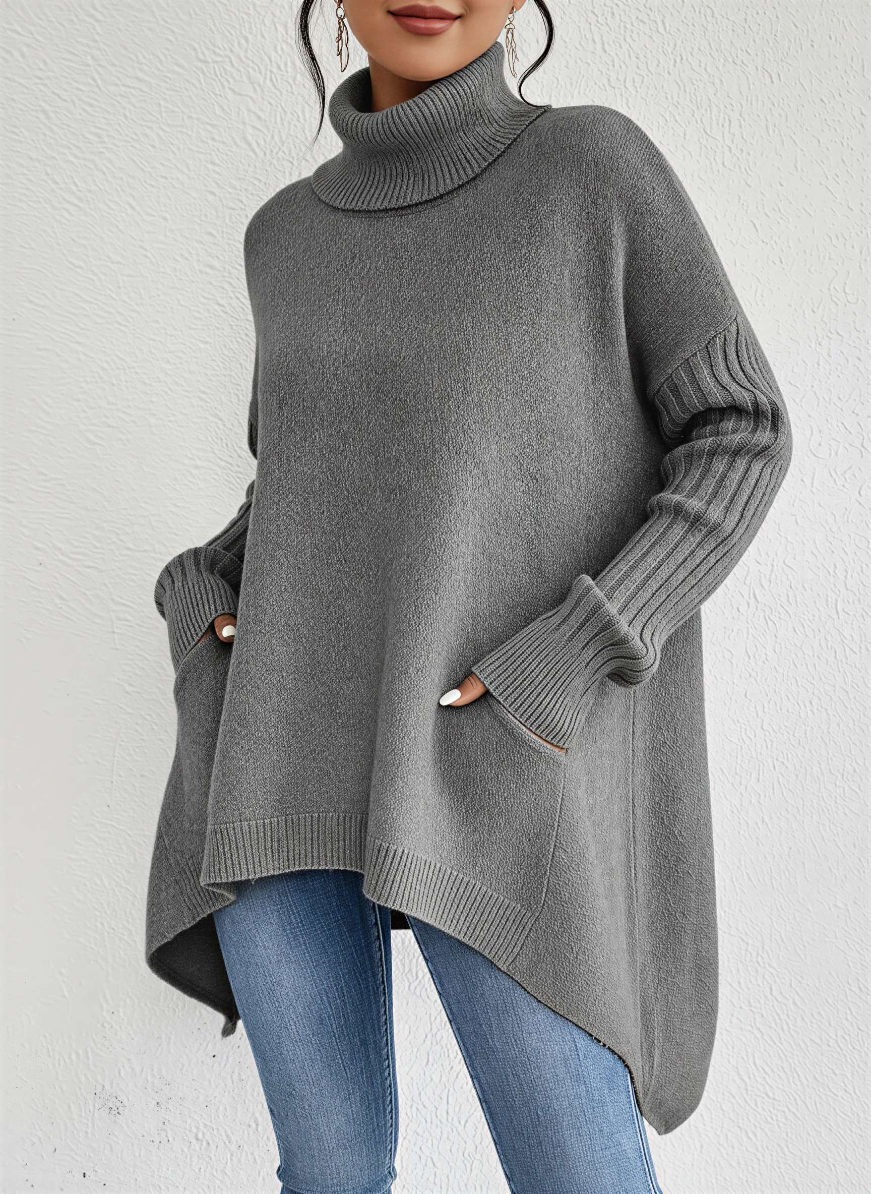 Jessica | Pull à col roulé pour femme | Tendance - Image 5