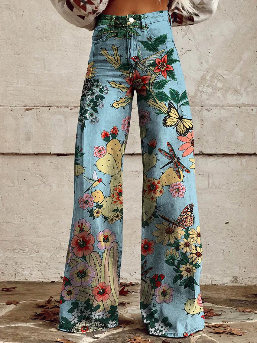 Joie | Pantalon taille haute pour femme | Fleurs - Image 11