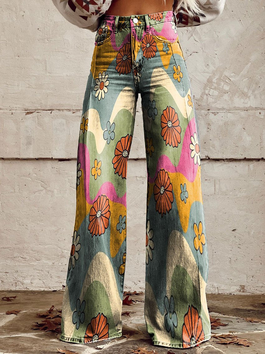 Joie | Pantalon taille haute pour femme | Fleurs - Image 7