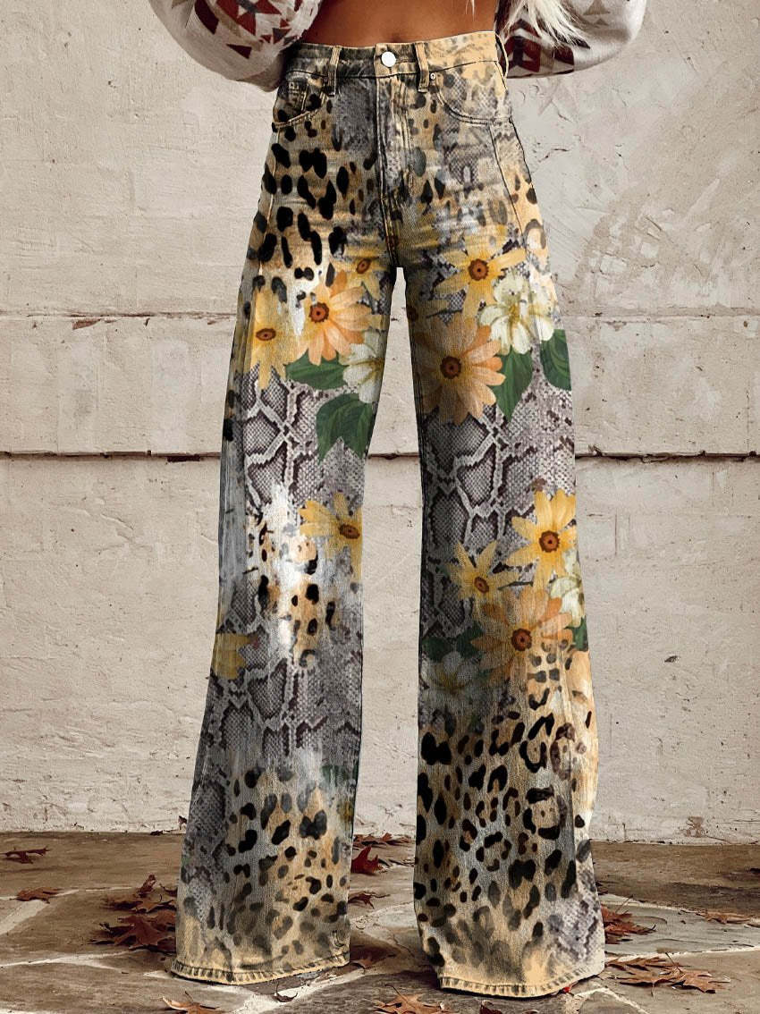 Joie | Pantalon taille haute pour femme | Fleurs - Image 8