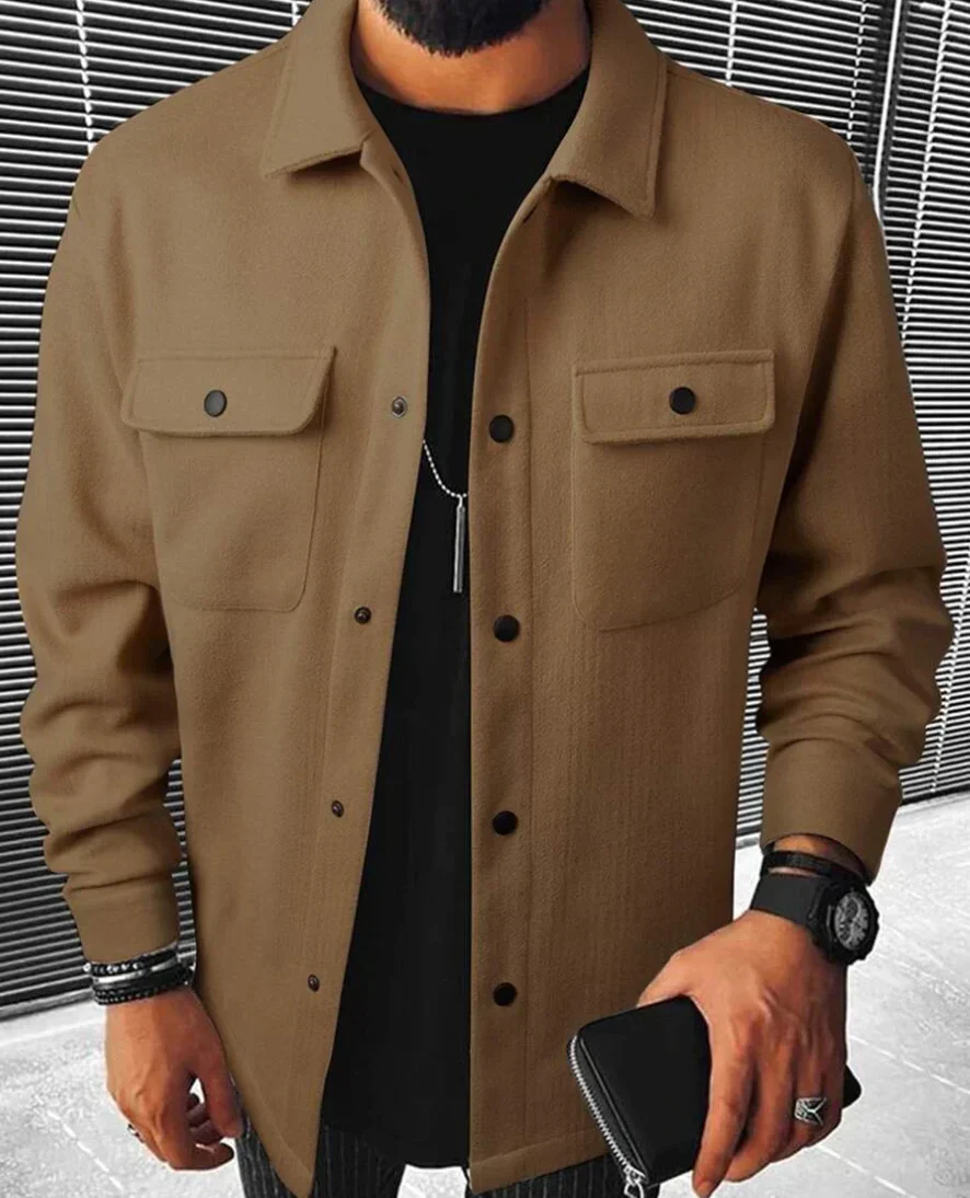 Jules | Chemise oversize pour homme | Manche longue - Image 2
