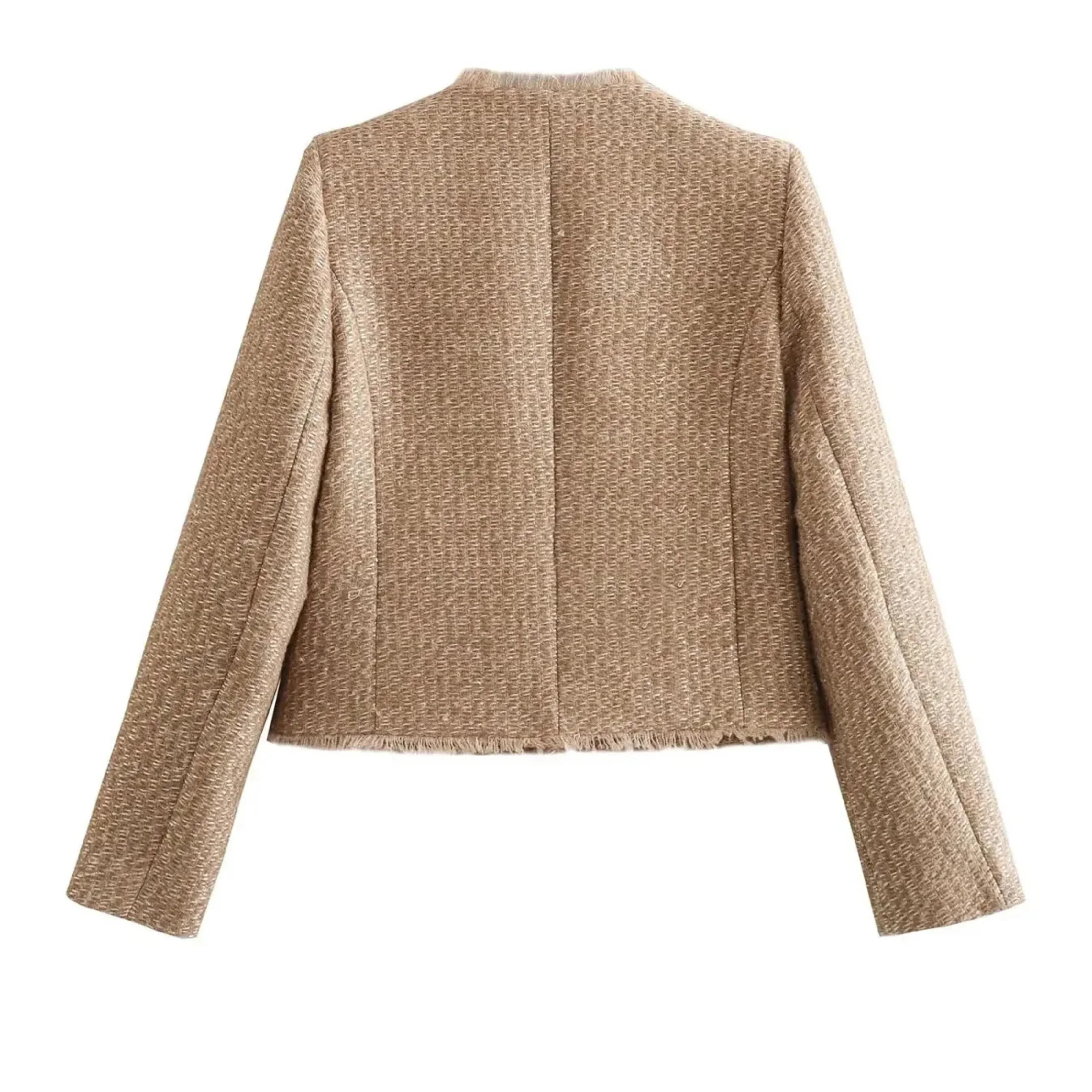 Lhéa | Veste Femme | Élégance en Tweed - Image 5