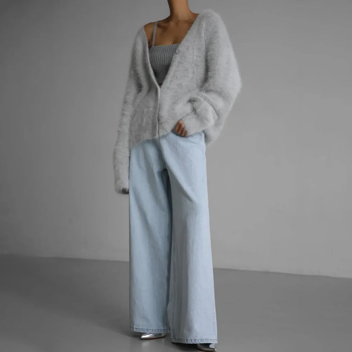Louise | Cardigan ample pour femme | Tendance - Image 2