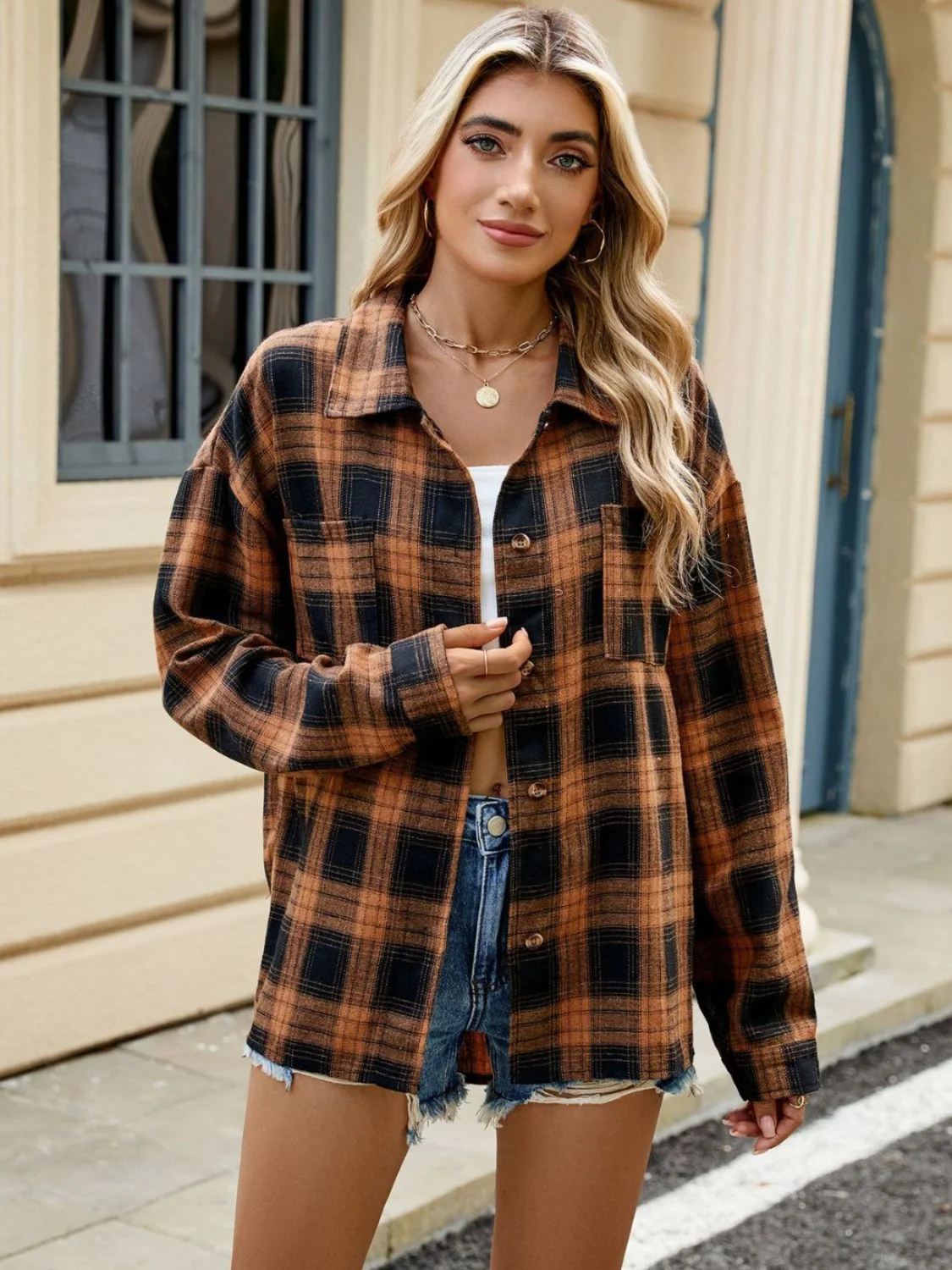 Louna | Chemise à manches longues pour femme | Oversize - Image 6