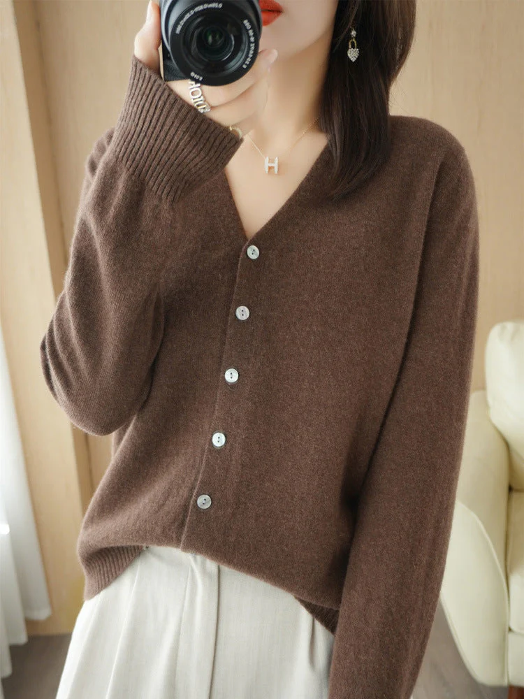 Maud | Cardigan col V pour femme | Moderne - Image 5