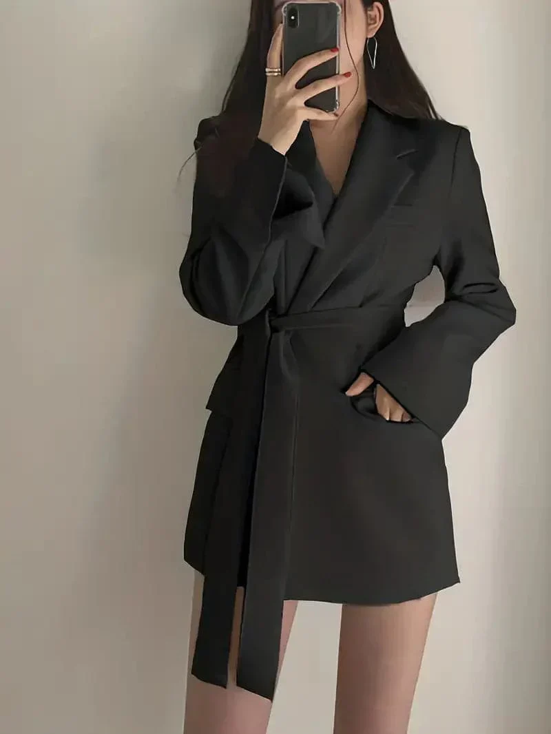 Nélia | Robe Blazer Élégante - Image 13