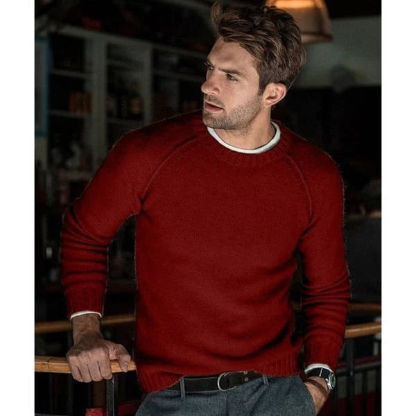 Roland | Pull à manches longues pour homme | Oversize - Image 7