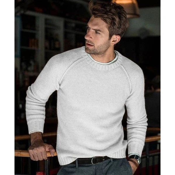 Roland | Pull à manches longues pour homme | Oversize - Image 8