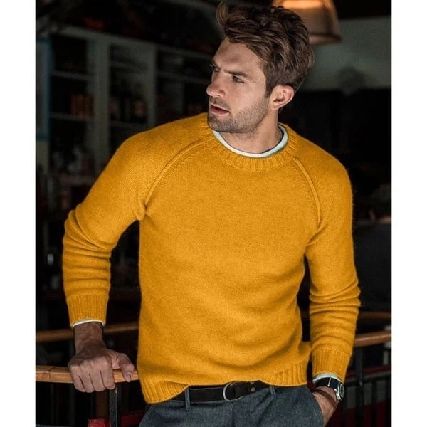 Roland | Pull à manches longues pour homme | Oversize - Image 9
