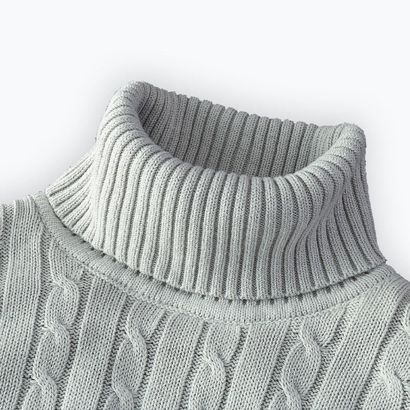 Soan | Pull à col roulé pour hommes | Chaud - Image 10